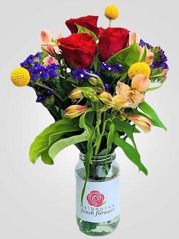 Here For You Flower Jar